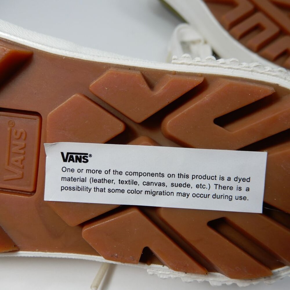 VANS Authentic 44 Lug DX Anaheim Shoes Skate Sneaker Size 6 Olive Green NEW - Picture 10 of 10